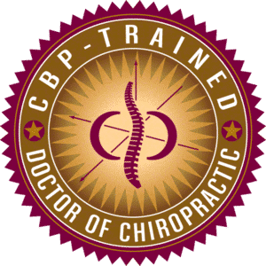 dr-jessica-cbp-certification CBP-Trained Doctor of Chiropractic certification badge representing Dr. Jessica's Chiropractic BioPhysics training.