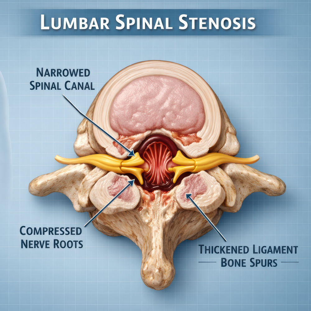 Lumbar vs. Cervical Spinal Stenosis